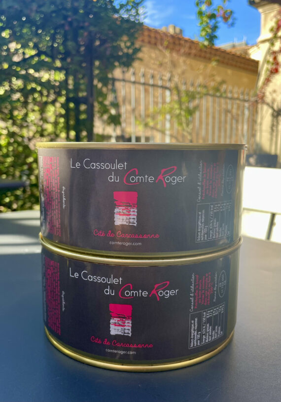 2 Conserves de cassoulet de 2 personnes