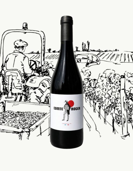 Bouteille de vin rouge